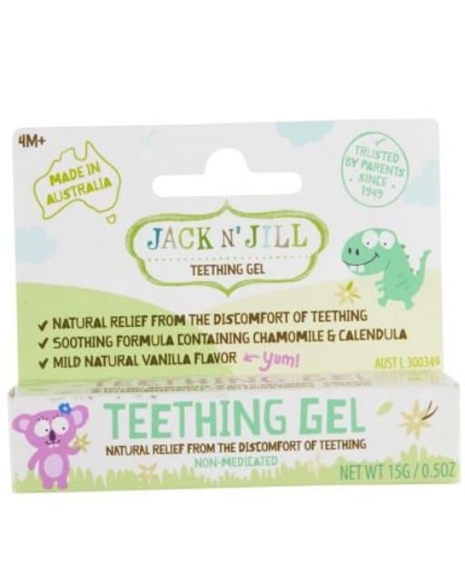 Jack N’ Jill, Naturalny żel łagodzący ząbkowanie, 15g